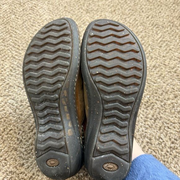 Ugg Australia 5135 Leather Mules Clog Slide On Shoes Women's Sz 8 /39 - Picture 10 of 10